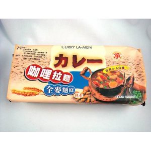 素食咖里拉麵(全麥細...