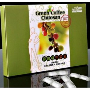 綠咖啡甲殼素*1盒